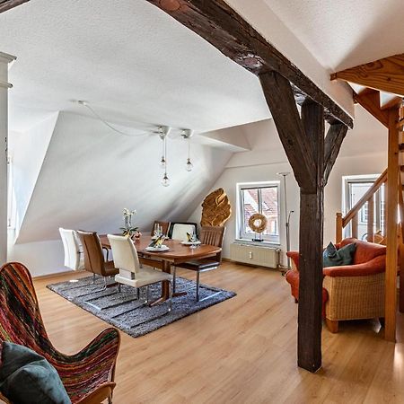 Blumenhaus-Apartment Friedrichstadt Bagian luar foto