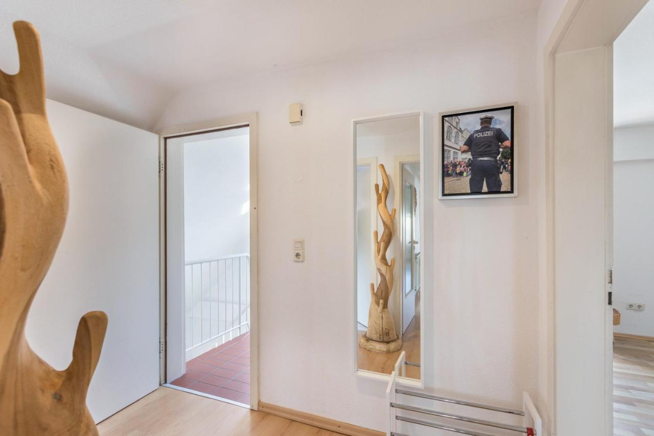 Blumenhaus-Apartment Friedrichstadt Bagian luar foto